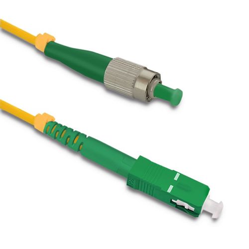 Qoltec Patchcord światłowodowy FC/APC - SC/APC | Singlemode | 9/125 | G652D | Simplex | 5m na Arena.pl