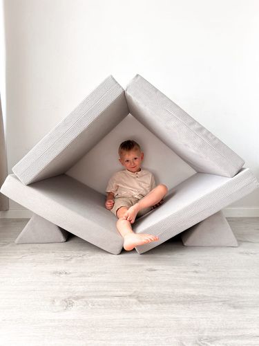 sofa modułowa MINI - szary na Arena.pl