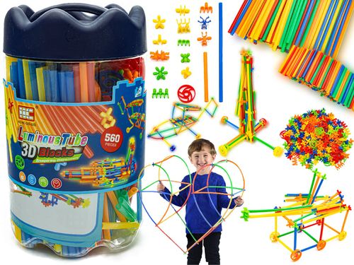 W PUDEŁKU  KONSTRUKCYJNE, KLOCKI ,  ŚWIECĄCE W CIEMNOŚC na Arena.pl