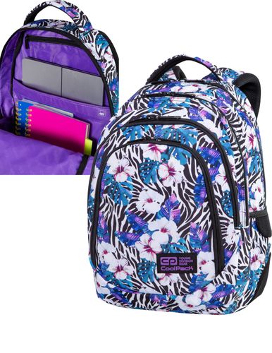 Coolpack-DRAFTER-Plecak-FLOWER ZEBRA na Arena.pl