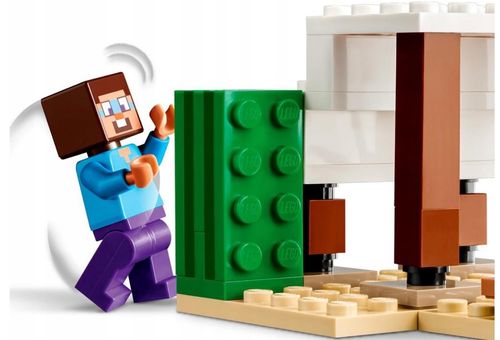 LEGO Minecraft 21251 Pustynna wyprawa Steve'a na Arena.pl