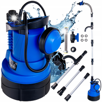 POMPA Z PŁYWAKIEM ZATAPIALNA DO WODY CZYSTEJ DESZCZÓWKI 5200L/H 400W 81464