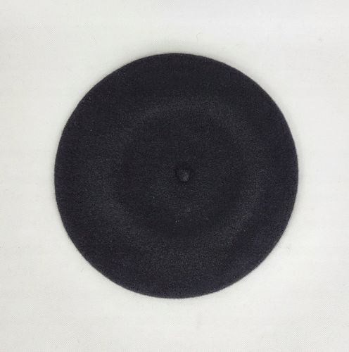 96 Klasyczny BERET FEZKO CZARNY rozm. 11,5 (duży) na Arena.pl