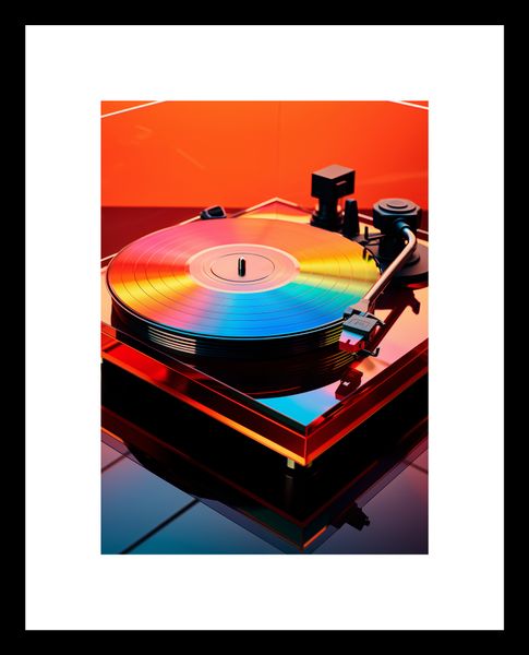Plakat 13x18cm Wibracje Retro Winyli zdjęcie 3
