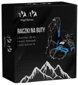 Raczki turystyczne na buty HighTatras 38–45 stal nierdzewna etui w