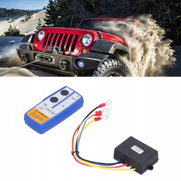 STEROWANIE RADIOWE CLASSIC 12V PILOT DO WYCIĄGAR zdjęcie 4