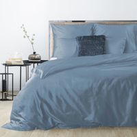 Pościel satynowa NOVA3 160x200 Eurofirany niebieska