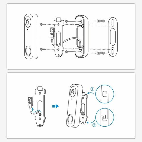 Inteligentne system wideo do drzwi Reolink (24 V) (12 - 24 V) na Arena.pl