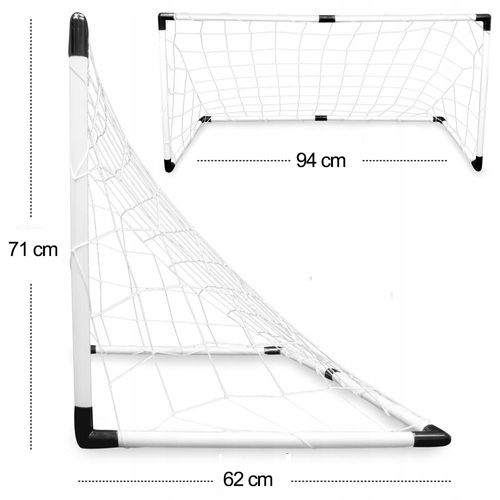 Bramki  2w1 185x120x70 CM + Piłka na Arena.pl
