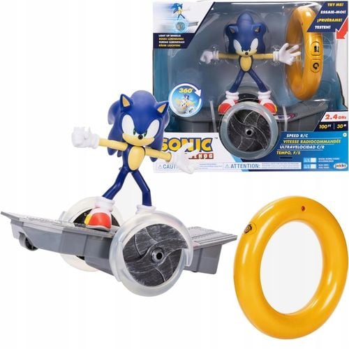 JAKKS ZESTAW SONIC THE HEDGEHOG FIGURKA NA ZDALNIE STEROWANYM POJEŹDZIE na Arena.pl