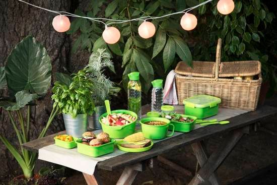 Butelka plastikowa Curver 750 bezbarwna na napoje z bidonem duża pojemność zdjęcie 3