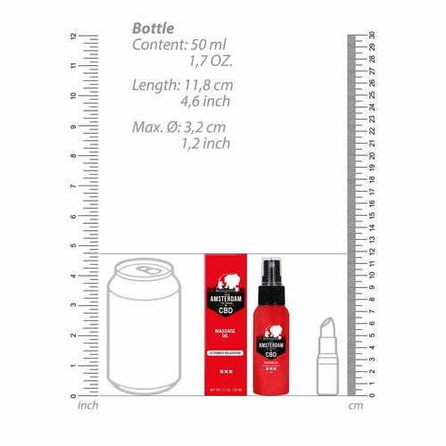 Olejek Do Masażu Cbd From Amsterdam 50 Ml na Arena.pl