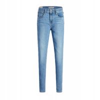 Levi's 720 Hirise Super Skinny jeansy damskie slim rozmiar 28/34