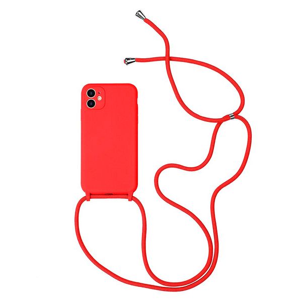 STRAP Silicone Case do Iphone 11 Pro Czerwony zdjęcie 1