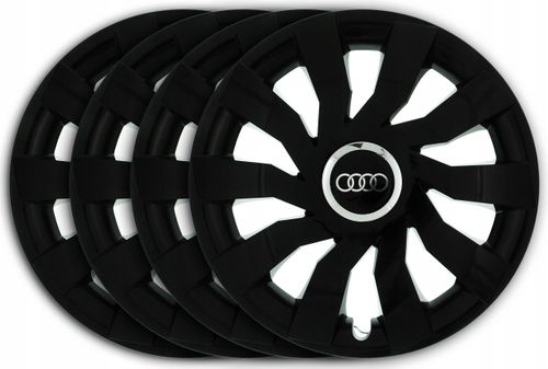 KOŁPAKI 15'' AUDI B3 B4 A1 A2 A3 A4 A5 CZARNE CLC na Arena.pl