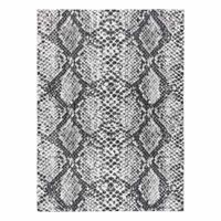 RUG/LU/VINEA/SNAKE/CREAM+BLACK/80x150