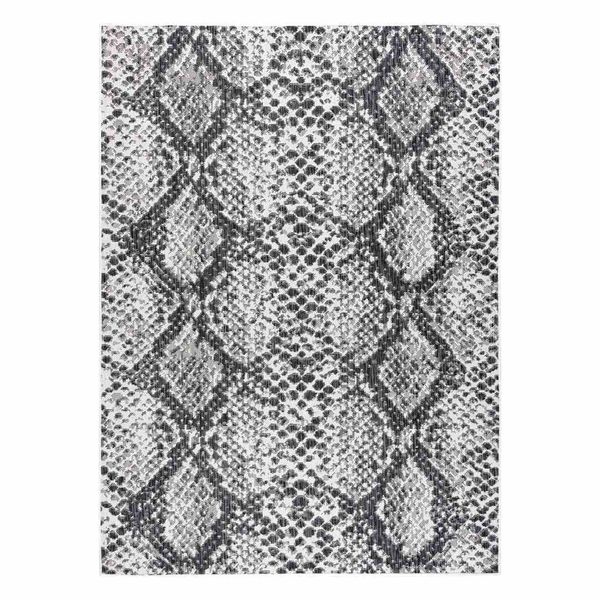 RUG/LU/VINEA/SNAKE/CREAM+BLACK/80x150 zdjęcie 1