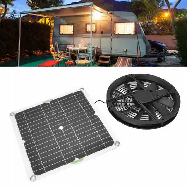 ZEWNĘTRZNY PANEL SOLARNY WENTYLATOR 12V 100W zdjęcie 8