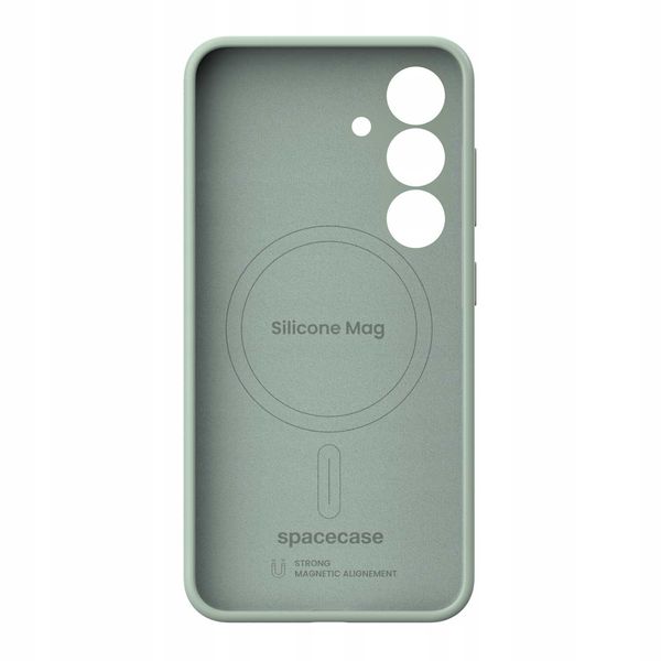 Spacecase Silicone Mag Galaxy S25 Mint zdjęcie 9
