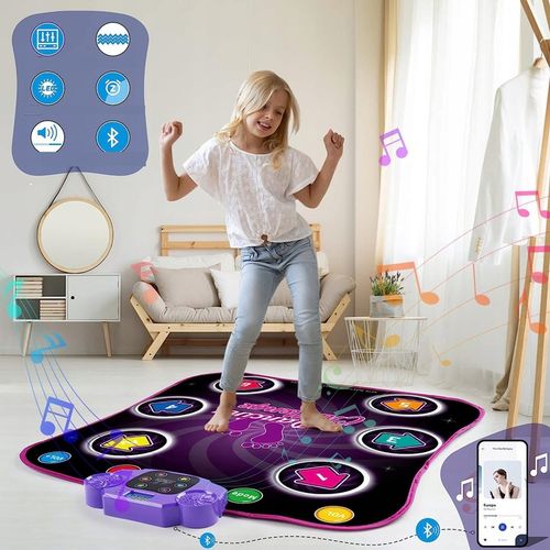 MATA DO TAŃCA INTERAKTYWNA MATA DO TAŃCA RODZIC-DZIECKO BLUETOOTH 5 TRYBY na Arena.pl