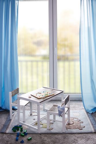 Folia Okienna Statyczna Bez Kleju Witraż PASY KRYSZTAŁOWE 90x150 G86a na Arena.pl