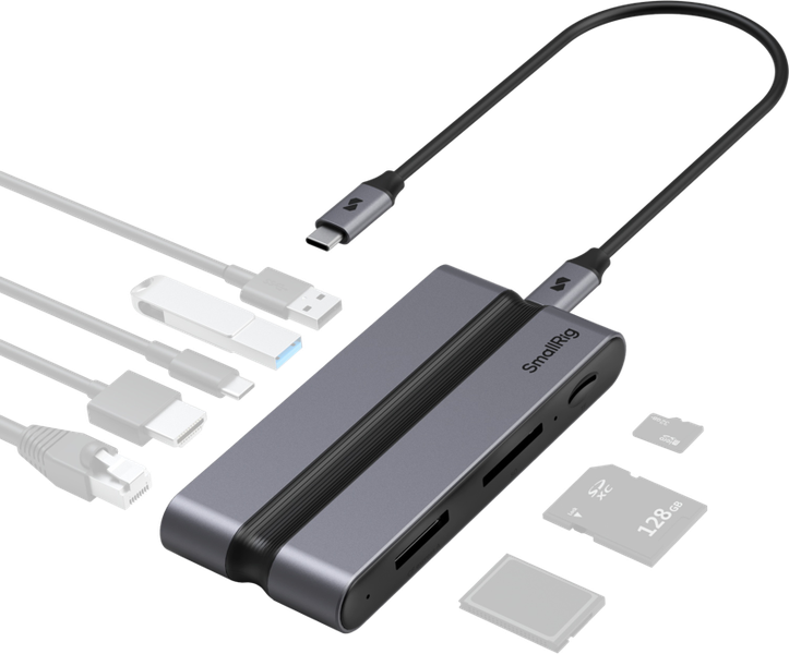 SmallRig 4663 Stacja dokująca 9 w 1 CFexpress USB-C zdjęcie 2