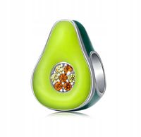 Zawieszka SREBRO 925 Charms Awokado Avocado
