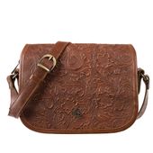 Torebka damska vintage z tłoczeniem Canaletto TD624s300t4