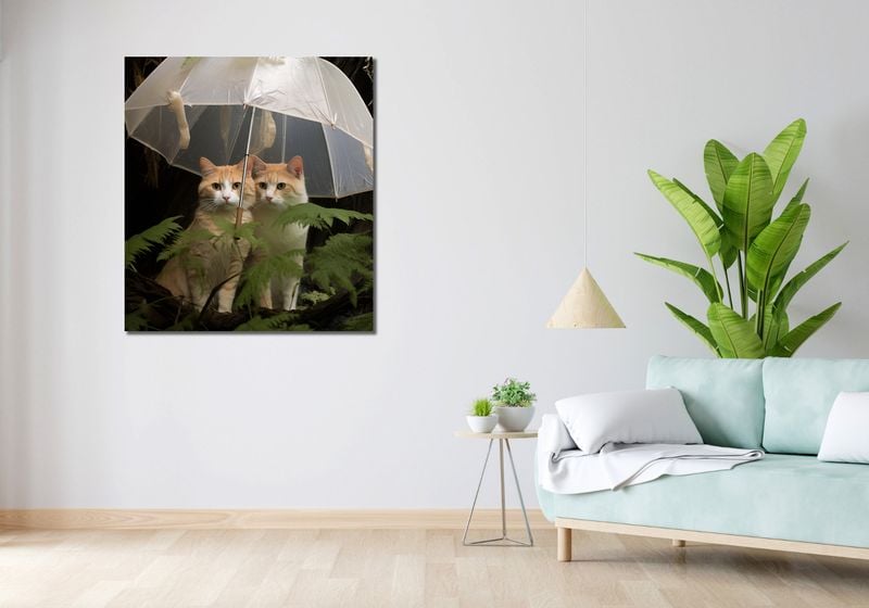 Obraz 90x100cm Podwójna Ochrona zdjęcie 2