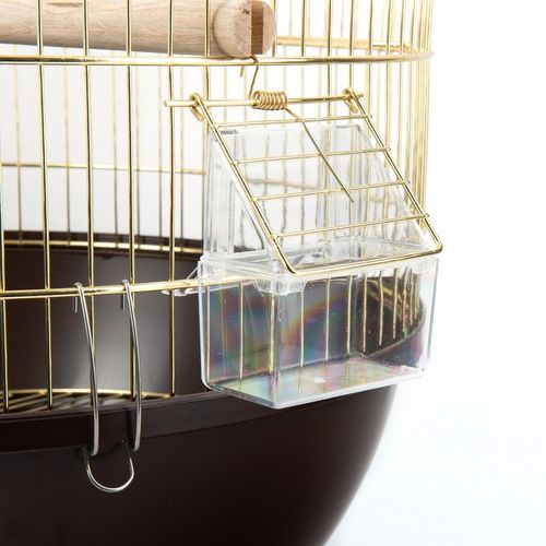 KLATKA DLA PAPUG KANARKA PTAKÓW + DRĄŻEK HUŚTAWKA 40X40X70 CM na Arena.pl