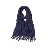 Szal Z Frędzlami, Chusta Granatowy Sza40Gran