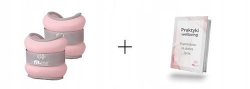 OBCIĄŻNIKI CIĘŻARKI NA KOSTKI NADGARSTKI RĘCE NOGI 2x1KG CIĘŻARKI FIT.ME na Arena.pl