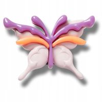 Crocs Przypinka Ozdoba Pin Charms Jibbitz Do Butów Meta Colorful Butterfly