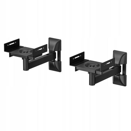 Uchwyty ścienne do głośników 2szt. Zaciskowe Regulowane Obrotowe na Arena.pl