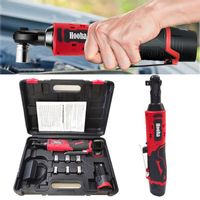 Klucz Grzechotka Akumulatorowa Udarowy Zestaw 2AKU 12V+Walizka 3/8" 230RPM