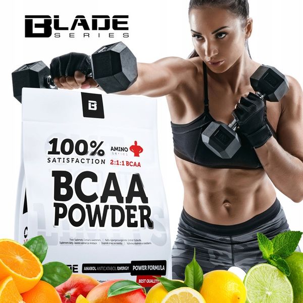Hi TEC BLADE 100% BCAA Powder - 500g + GLUTAMINA zdjęcie 2