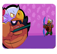 Podkładka pod myszkę Brawl Stars