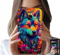 ETUI DO SAMSUNG A5 2017 - KOLOROWE WZORY, WILK WATAHA SWORA CASE