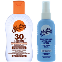 Malibu SPF30 Balsam 100ml + Spray Po Opalaniu 100ml