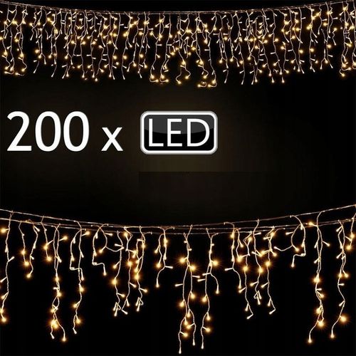 LAMPKI ŚWIĄTECZNE 10m 200LED OZDOBY CHOINKOWE na Arena.pl