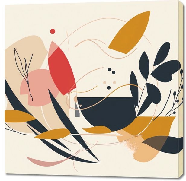 Obraz 100x100cm Porywista Flora zdjęcie 1