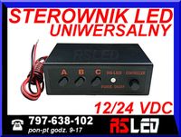 sterownik stroboskopowy do Lamp LED kogut lampy błyskowe 12v