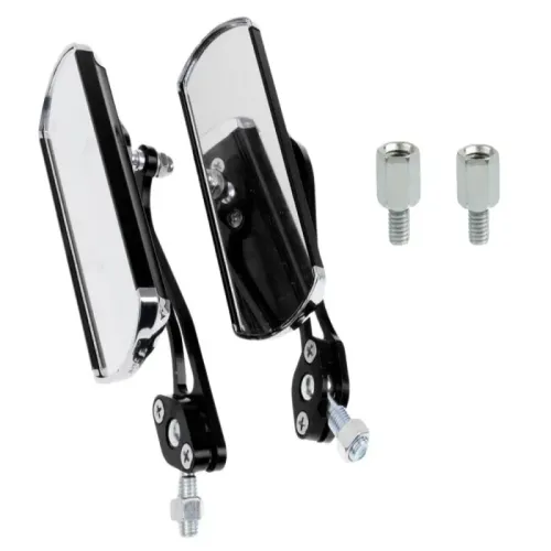 2xLusterka motocyklowe aluminiowe mocowanie m10 z przejściówką do m8 na Arena.pl