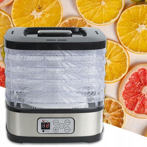 MOCNA SUSZARKA LCD DO GRZYBÓW OWOCÓW WARZYW EKO 5 SIT 240W REGULACJA ZESTAW na Arena.pl