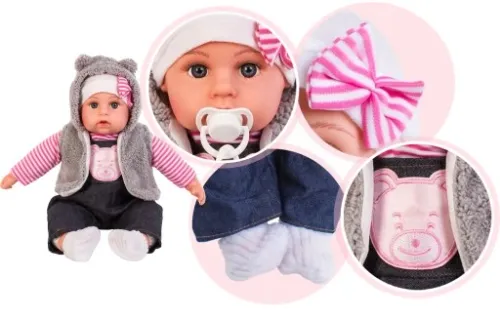 Lalka bobas interaktywna SMOCZEK PAMPERSY BUTELKI na Arena.pl