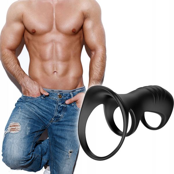 Potrójny pierścień, nakladka na penisa i jądra. zdjęcie 6