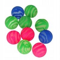 Piłka kauczukowa 3cm Spirala MIX MEGA CREATIVE 536519 - 60 sztuk