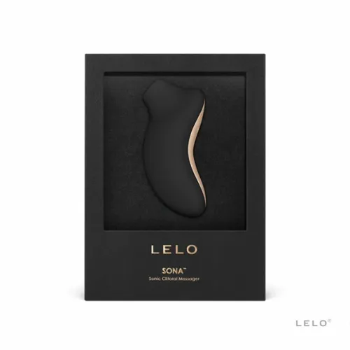 lelo sona black - stymulator soniczny, 8 programow, silikon na Arena.pl