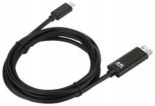 KABEL PRZEWÓD ADAPTER PRZEJŚCIÓWKA USB-C 3.1 TYP C DO HDMI 4K MHL 200cm TV na Arena.pl