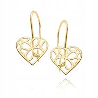 KOLCZYKI NA BIGLU PRÓBA 585 SERDUSZKA